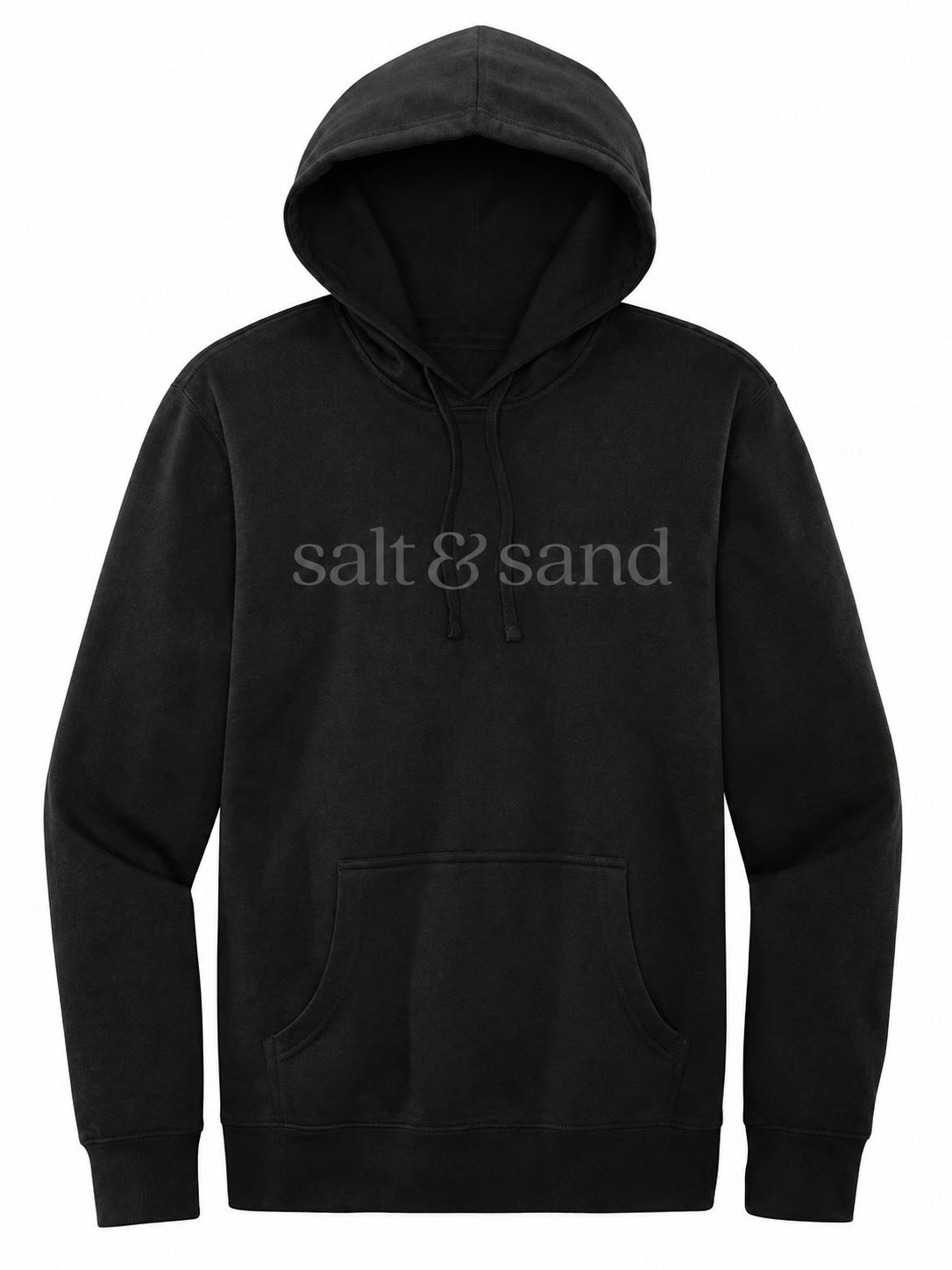 Black Salt & Sand Graphic Hoodie